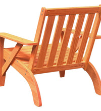 Adirondack-Gartenstühle 2 Stk. Wachsbraun Massivholz Kiefer