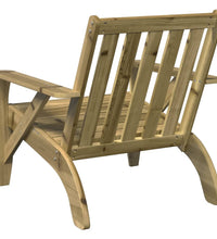 Adirondack-Gartenstühle 2 Stk. 75x77x77 cm Kiefer Imprägniert