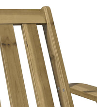 Adirondack-Gartenstühle 2 Stk. 75x77x77 cm Kiefer Imprägniert