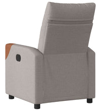 Relaxsessel Elektrisch Taupe Stoff