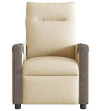 Massagesessel Elektrisch Creme Stoff