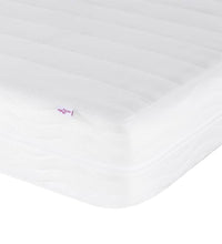 Tagesbett mit Matratze Wachsbraun 90x190 cm Massivholz Kiefer