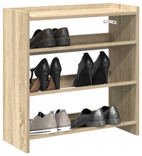 Schuhregal Sonoma-Eiche 60x25x62 cm Holzwerkstoff