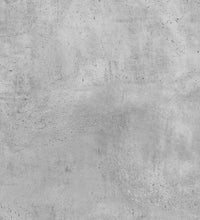 Schuhregal Betongrau 80x25x100 cm Holzwerkstoff