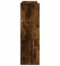 Schuhregal Räuchereiche 80x25x81 cm Holzwerkstoff