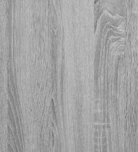 Schuhregal Grau Sonoma 80x25x81 cm Holzwerkstoff