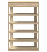 Schuhregal Sonoma-Eiche 60x30x98 cm Holzwerkstoff