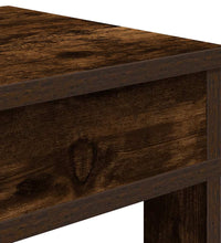 Schuhregal Räuchereiche 60x30x98 cm Holzwerkstoff