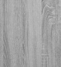 Schuhregal Grau Sonoma 60x30x98 cm Holzwerkstoff