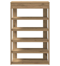 Schuhregal Artisan-Eiche 60x30x98 cm Holzwerkstoff