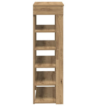 Schuhregal Artisan-Eiche 60x30x98 cm Holzwerkstoff