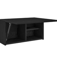 Bad-Wandschrank Schwarz 60x25x30 cm Holzwerkstoff