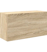 Bad-Wandschrank Sonoma-Eiche 60x25x30 cm Holzwerkstoff