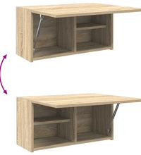 Bad-Wandschrank Sonoma-Eiche 60x25x30 cm Holzwerkstoff