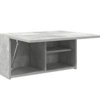 Bad-Wandschrank Betongrau 60x25x30 cm Holzwerkstoff