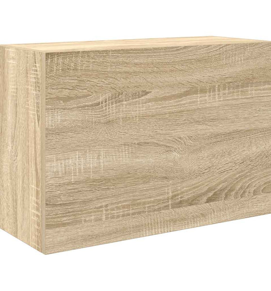 Bad-Wandschrank Sonoma-Eiche 60x25x40 cm Holzwerkstoff