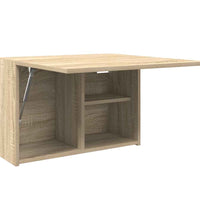 Bad-Wandschrank Sonoma-Eiche 60x25x40 cm Holzwerkstoff