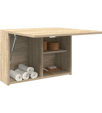 Bad-Wandschrank Sonoma-Eiche 60x25x40 cm Holzwerkstoff