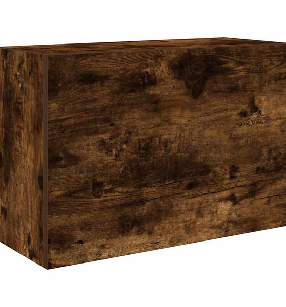 Bad-Wandschrank Räuchereiche 60x25x40 cm Holzwerkstoff