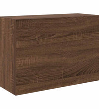 Bad-Wandschrank Braun Eichen-Optik 60x25x40 cm Holzwerkstoff