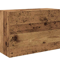 Bad-Wandschrank Altholz-Optik 60x25x40 cm Holzwerkstoff