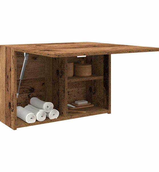 Bad-Wandschrank Altholz-Optik 60x25x40 cm Holzwerkstoff