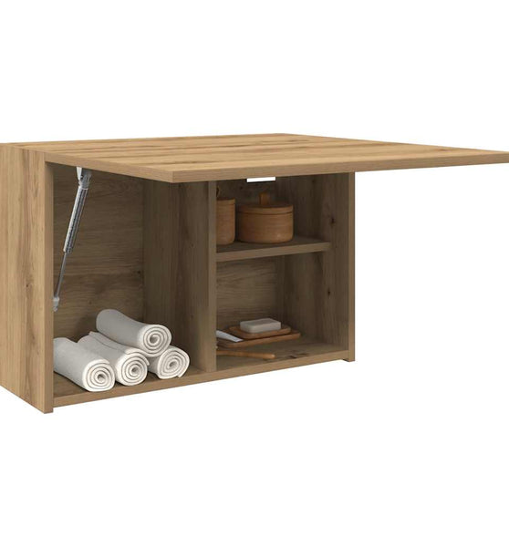 Bad-Wandschrank Artisan-Eiche 60x25x40 cm Holzwerkstoff