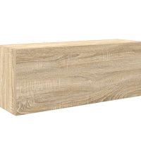 Bad-Wandschrank Sonoma-Eiche 80x25x30 cm Holzwerkstoff