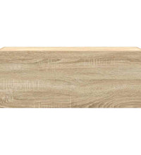 Bad-Wandschrank Sonoma-Eiche 80x25x30 cm Holzwerkstoff