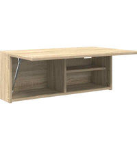 Bad-Wandschrank Sonoma-Eiche 80x25x30 cm Holzwerkstoff