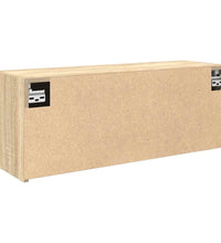 Bad-Wandschrank Sonoma-Eiche 80x25x30 cm Holzwerkstoff