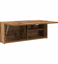 Bad-Wandschrank Altholz-Optik 80x25x30 cm Holzwerkstoff