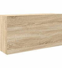 Bad-Wandschrank Sonoma-Eiche 80x25x40 cm Holzwerkstoff