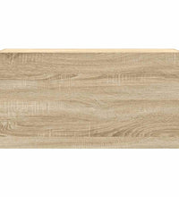 Bad-Wandschrank Sonoma-Eiche 80x25x40 cm Holzwerkstoff