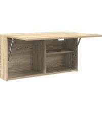 Bad-Wandschrank Sonoma-Eiche 80x25x40 cm Holzwerkstoff