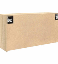 Bad-Wandschrank Sonoma-Eiche 80x25x40 cm Holzwerkstoff