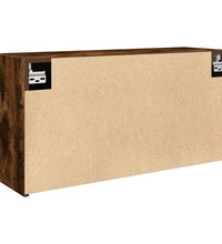 Bad-Wandschrank Räuchereiche 80x25x40 cm Holzwerkstoff