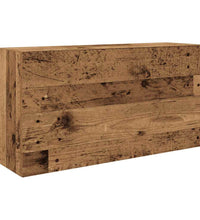 Bad-Wandschrank Altholz-Optik 80x25x40 cm Holzwerkstoff