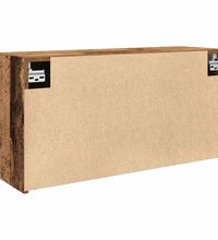 Bad-Wandschrank Altholz-Optik 80x25x40 cm Holzwerkstoff