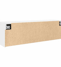 Bad-Wandschrank Weiß 100x25x30 cm Holzwerkstoff