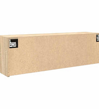 Bad-Wandschrank Sonoma-Eiche 100x25x30 cm Holzwerkstoff