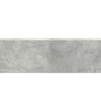Bad-Wandschrank Betongrau 100x25x30 cm Holzwerkstoff