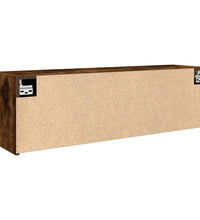 Bad-Wandschrank Räuchereiche 100x25x30 cm Holzwerkstoff