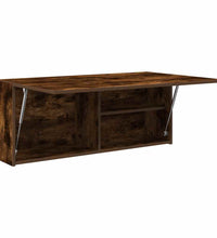 Bad-Wandschrank Räuchereiche 100x25x40 cm Holzwerkstoff