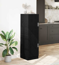 Küchenschrank Schwarz 38x41,5x131,5 cm Holzwerkstoff