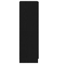 Küchenschrank Schwarz 38x41,5x131,5 cm Holzwerkstoff