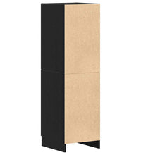 Küchenschrank Schwarz 38x41,5x131,5 cm Holzwerkstoff