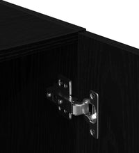 Küchenschrank Schwarz 38x41,5x131,5 cm Holzwerkstoff
