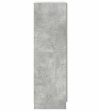Küchenschrank Betongrau 38x41,5x131,5 cm Holzwerkstoff