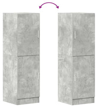 Küchenschrank Betongrau 38x41,5x131,5 cm Holzwerkstoff